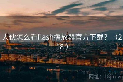 大伙怎么看flash播放器官方下载？（218 ）