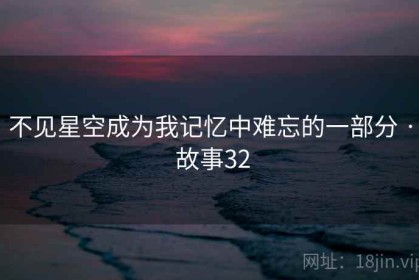 不见星空成为我记忆中难忘的一部分 · 故事32