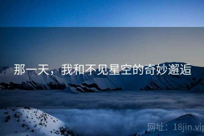 那一天，我和不见星空的奇妙邂逅