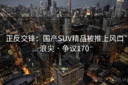 正反交锋：国产SUV精品被推上风口浪尖 · 争议170