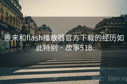 原来和flash播放器官方下载的经历如此特别 · 故事518