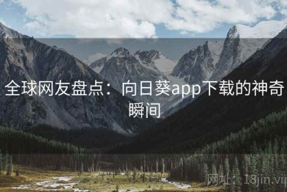 全球网友盘点：向日葵app下载的神奇瞬间