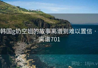 韩国g奶空姐的故事离谱到难以置信 · 离谱701